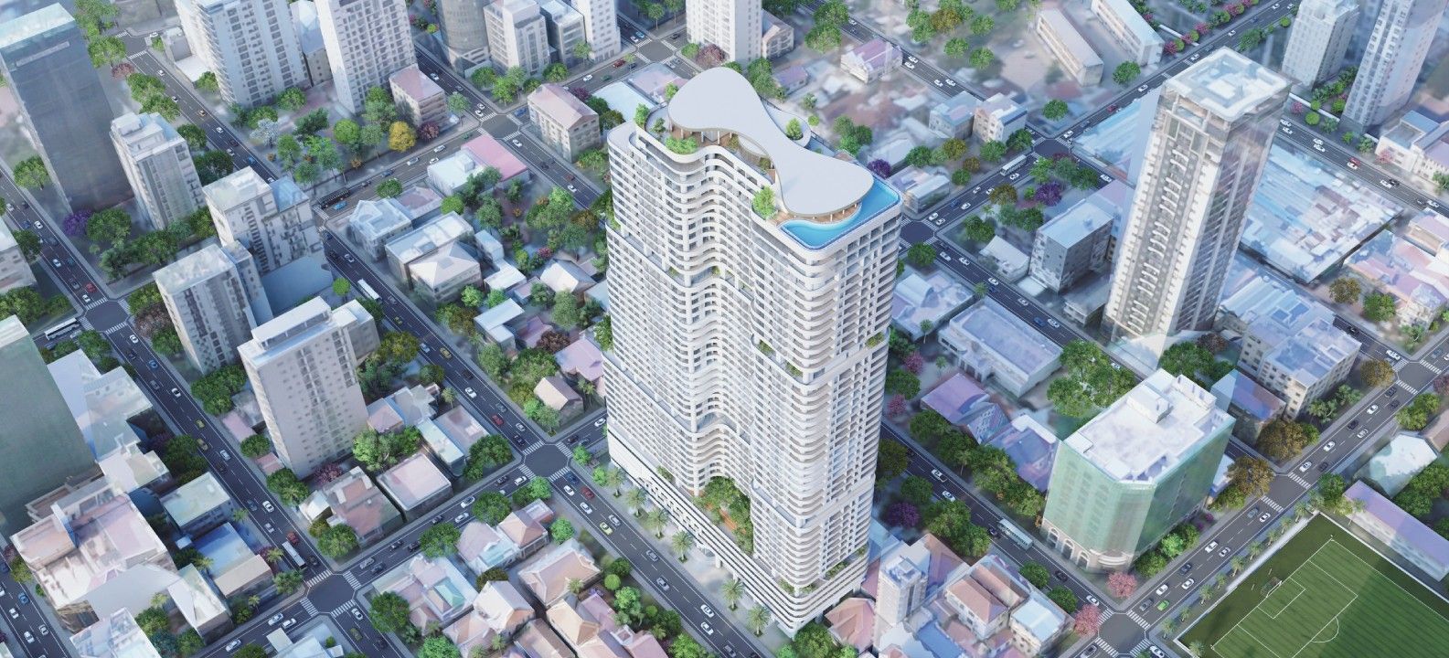 Le Condé BKK1 Condo Phnom Penh Modern Design3